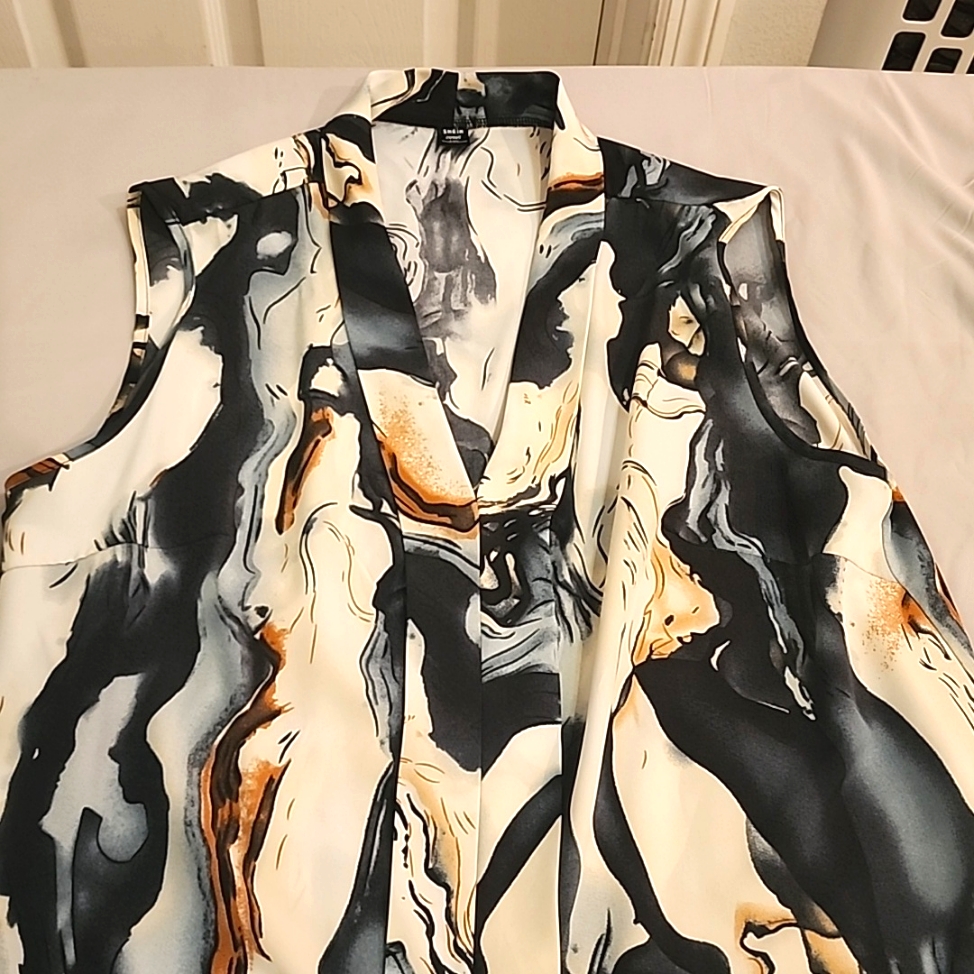 Marbled Blouse